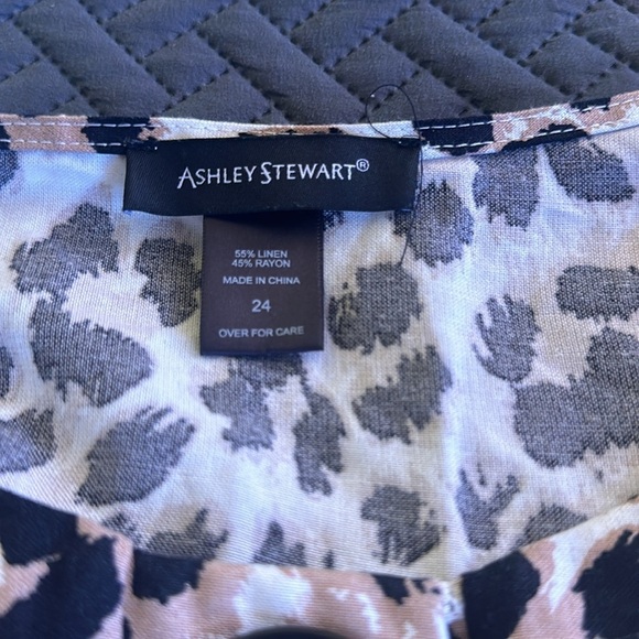 Ashley Stewart Leopard Top - Picture 9 of 12